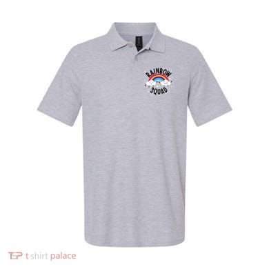 Rainbow Squad Cute Funny Cloud Sky Stars Polo