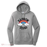 Rainbow Squad Cute Funny Cloud Sky Stars Women's Hoodie thumb 0