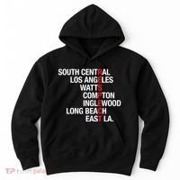 RESPECT South Central Los Angeles Watts Long Beach Hoodie thumb 0