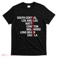 RESPECT South Central Los Angeles Watts Long Beach T-Shirt thumb 0
