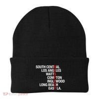 RESPECT South Central Los Angeles Watts Long Beach Beanie thumb 0