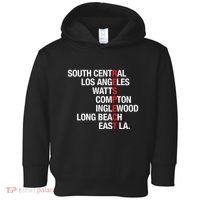 RESPECT South Central Los Angeles Watts Long Beach Toddler Hoodie thumb 0