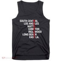 RESPECT South Central Los Angeles Watts Long Beach Tank Top thumb 0