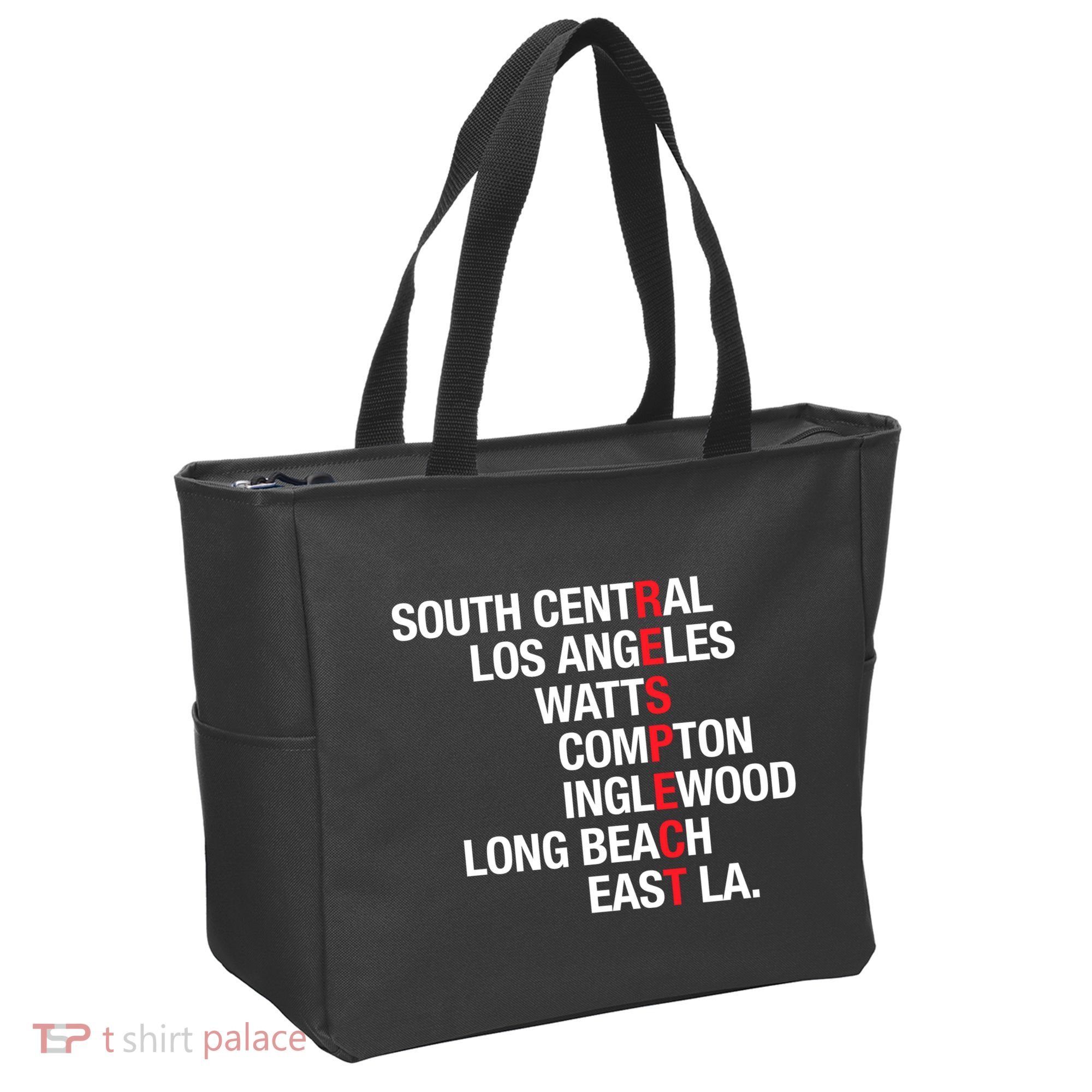 RESPECT South Central Los Angeles Watts Long Beach Tote Bag