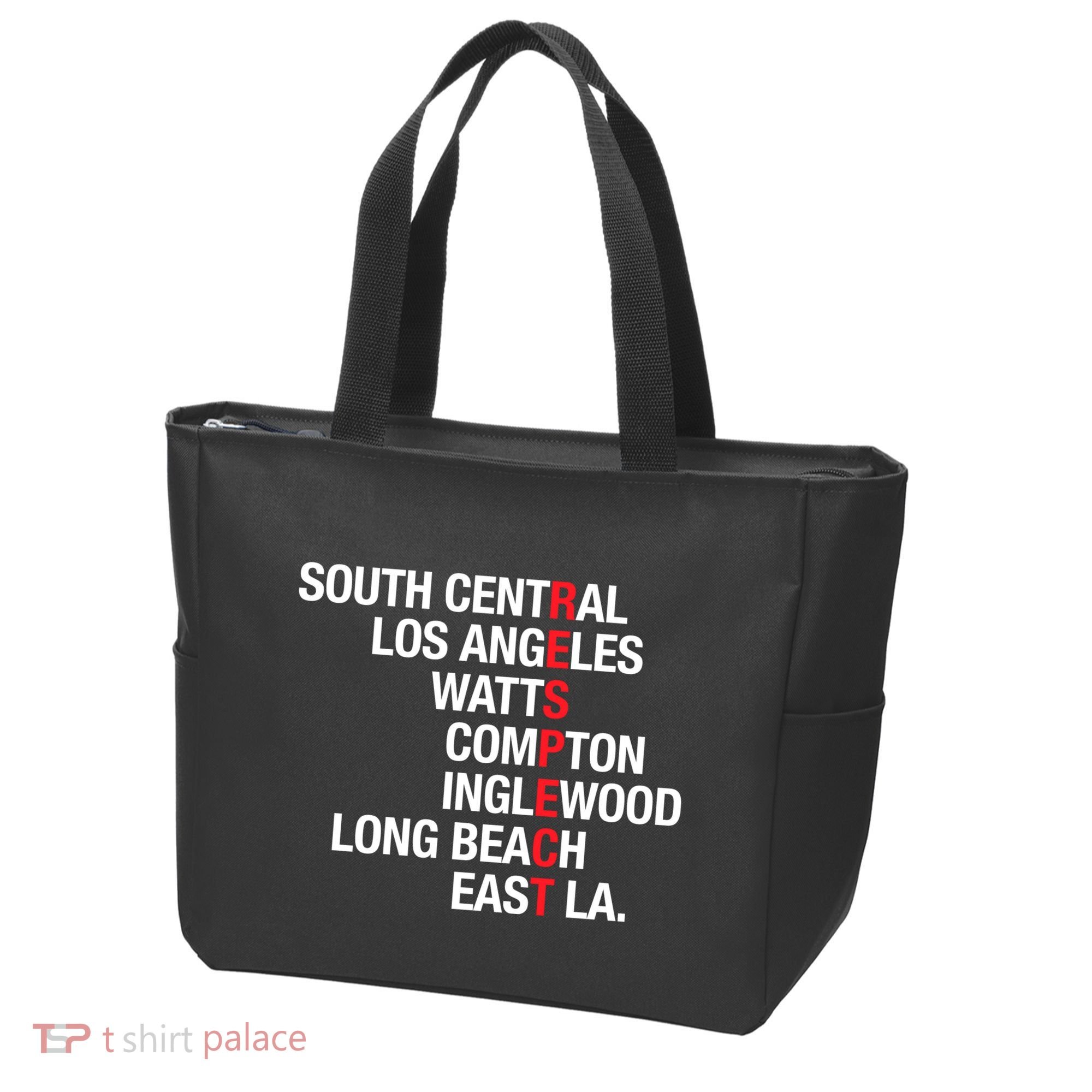 RESPECT South Central Los Angeles Watts Long Beach Tote Bag
