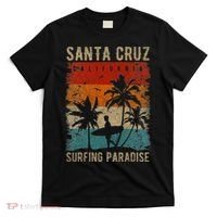 Retro Santa Cruz California Surfing Santa Cruz T-Shirt thumb 0