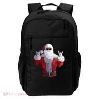 Rock Santa Claus Christmas Gift Backpack thumb 0
