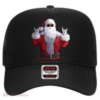 Rock Santa Claus Christmas Gift Hat thumb 0