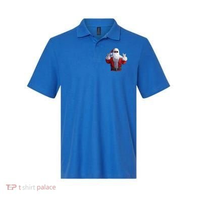 Rock Santa Claus Christmas Gift Polo