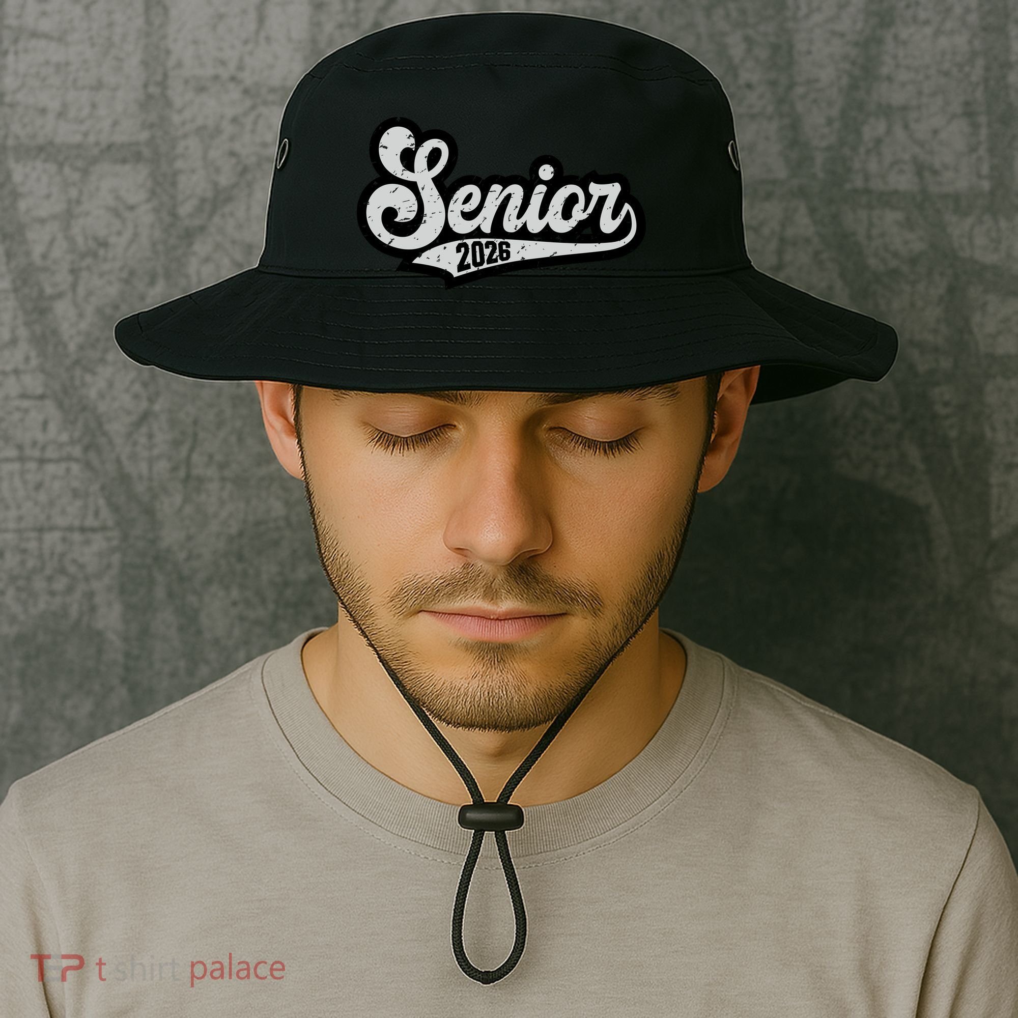 Retro Senior Classic Of 2026 Graduation Bucket Hat