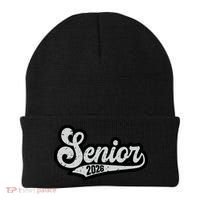 Retro Senior Classic Of 2026 Graduation Beanie thumb 0
