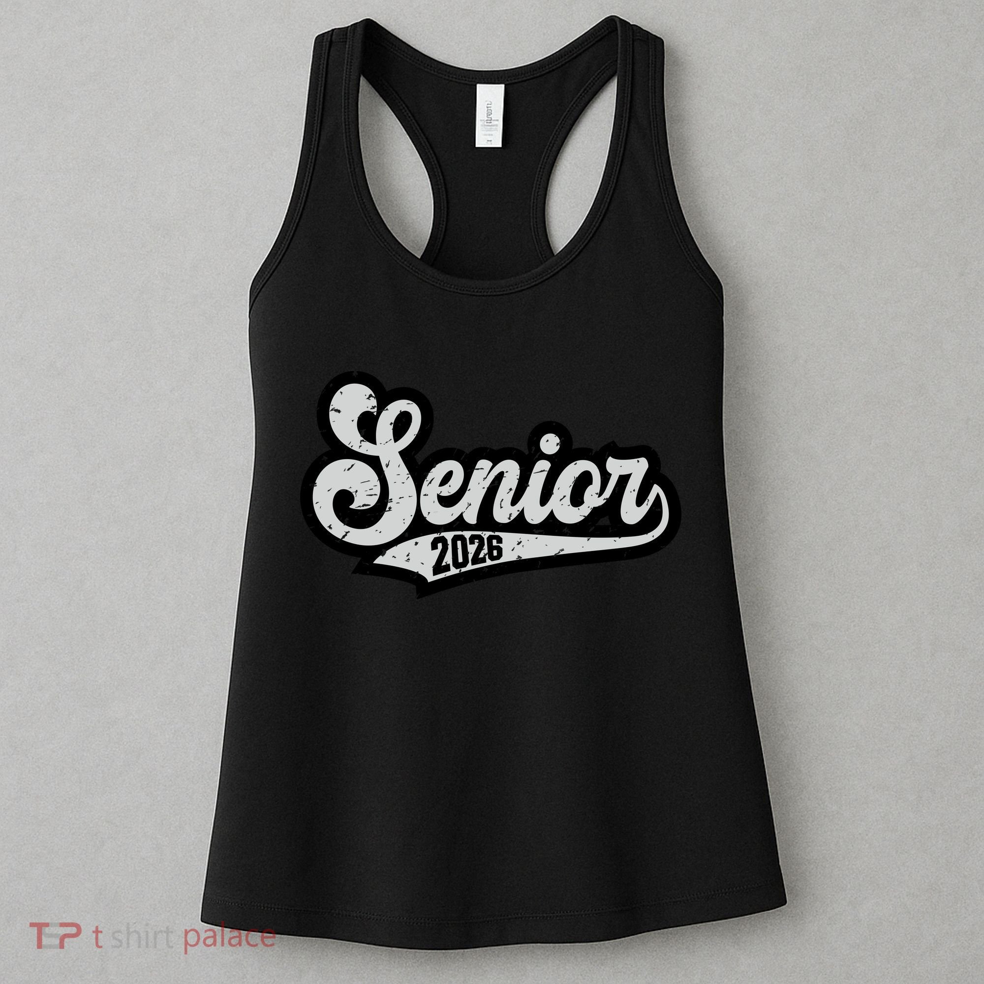 Retro Senior Classic Of 2026 Graduation Women's Tank Top