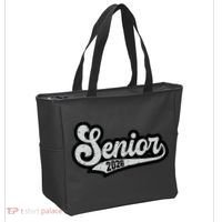 Retro Senior Classic Of 2026 Graduation Tote Bag thumb 2