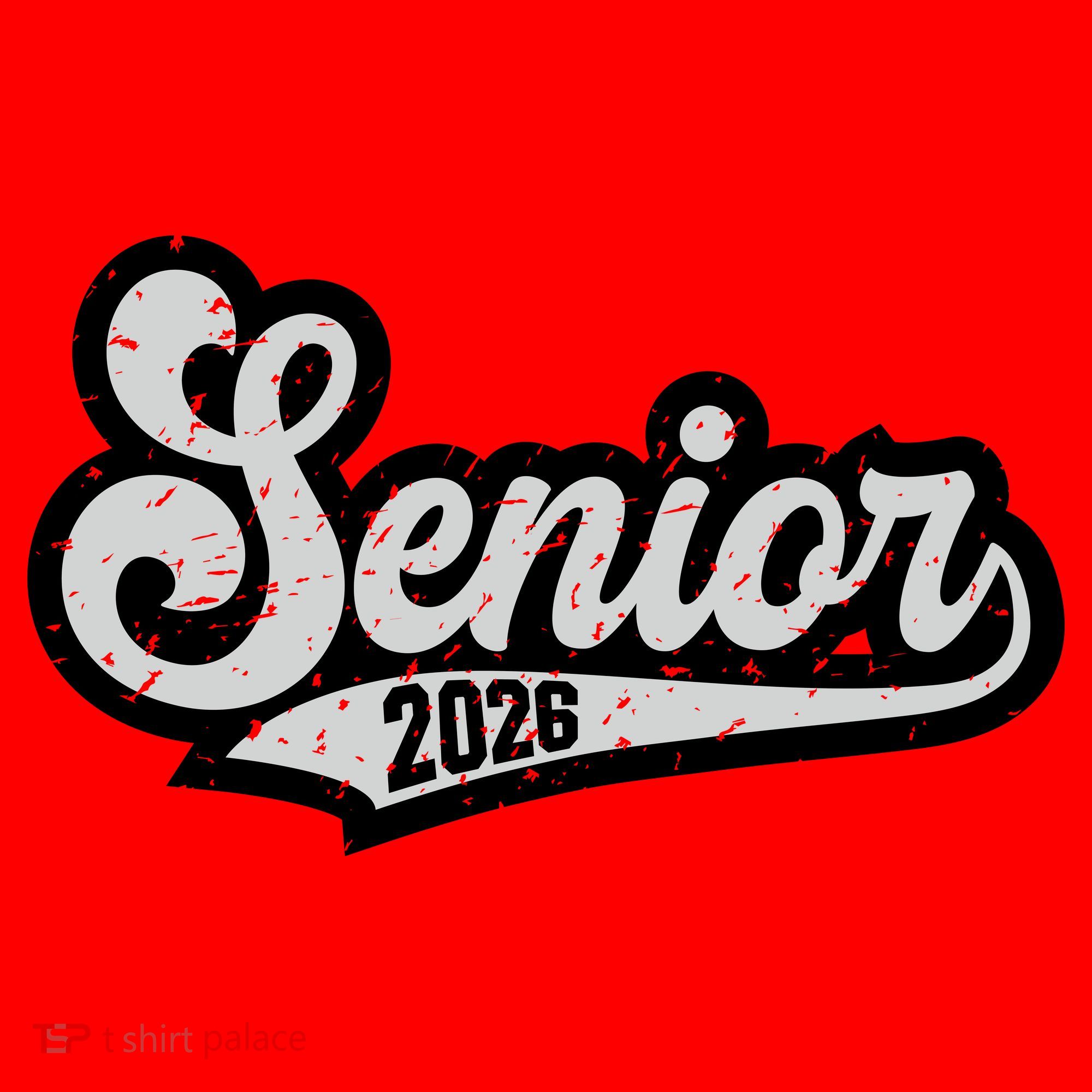 Retro Senior Classic Of 2026 Graduation Santa Hat