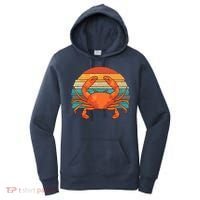 Retro Seafood Crab Lover Crabbing Sea Animal Crab Women's Hoodie thumb 0