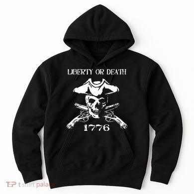 Revolutionary Skull Crossbones Flintlock Cool Hoodie