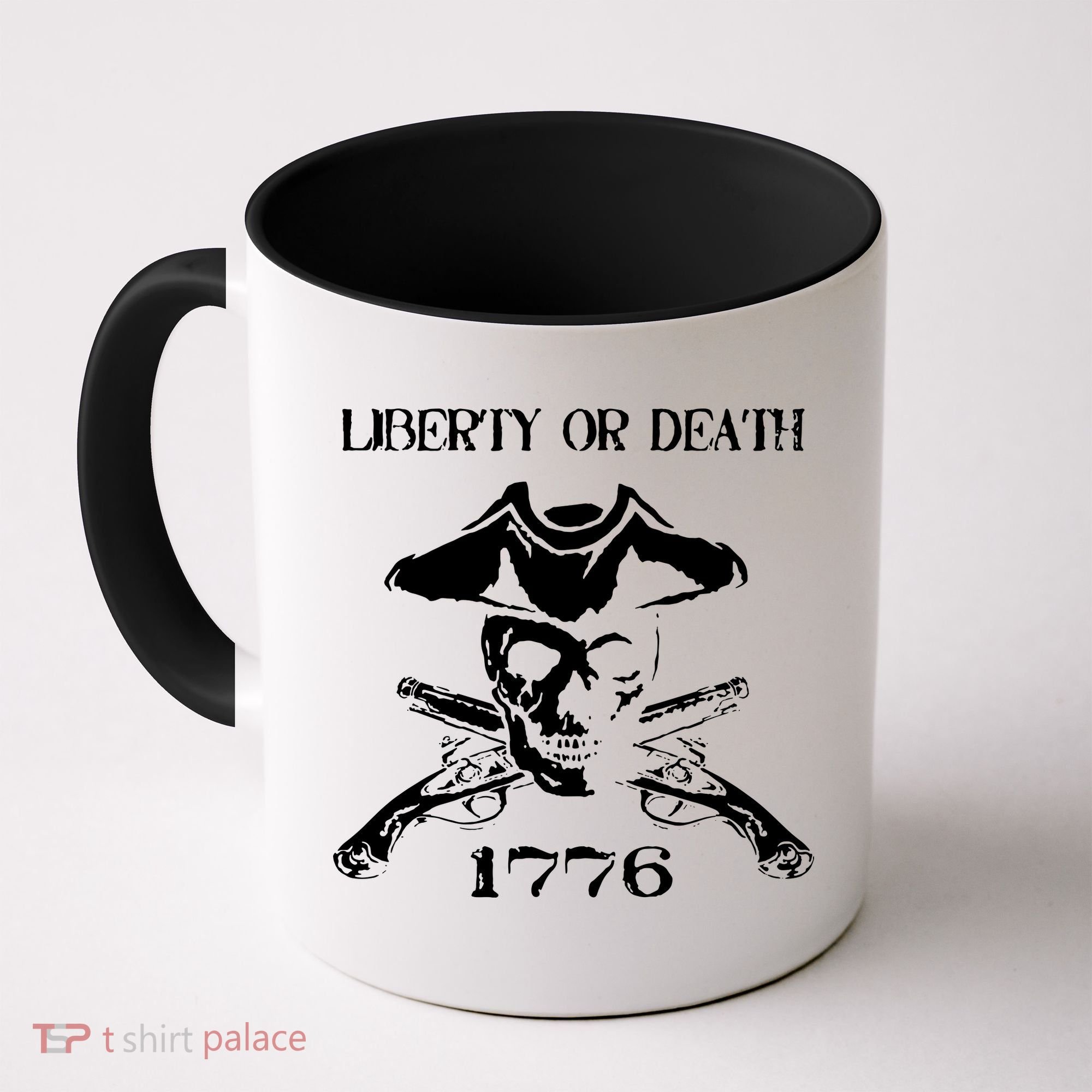 Revolutionary Skull Crossbones Flintlock Cool Coffee Mug