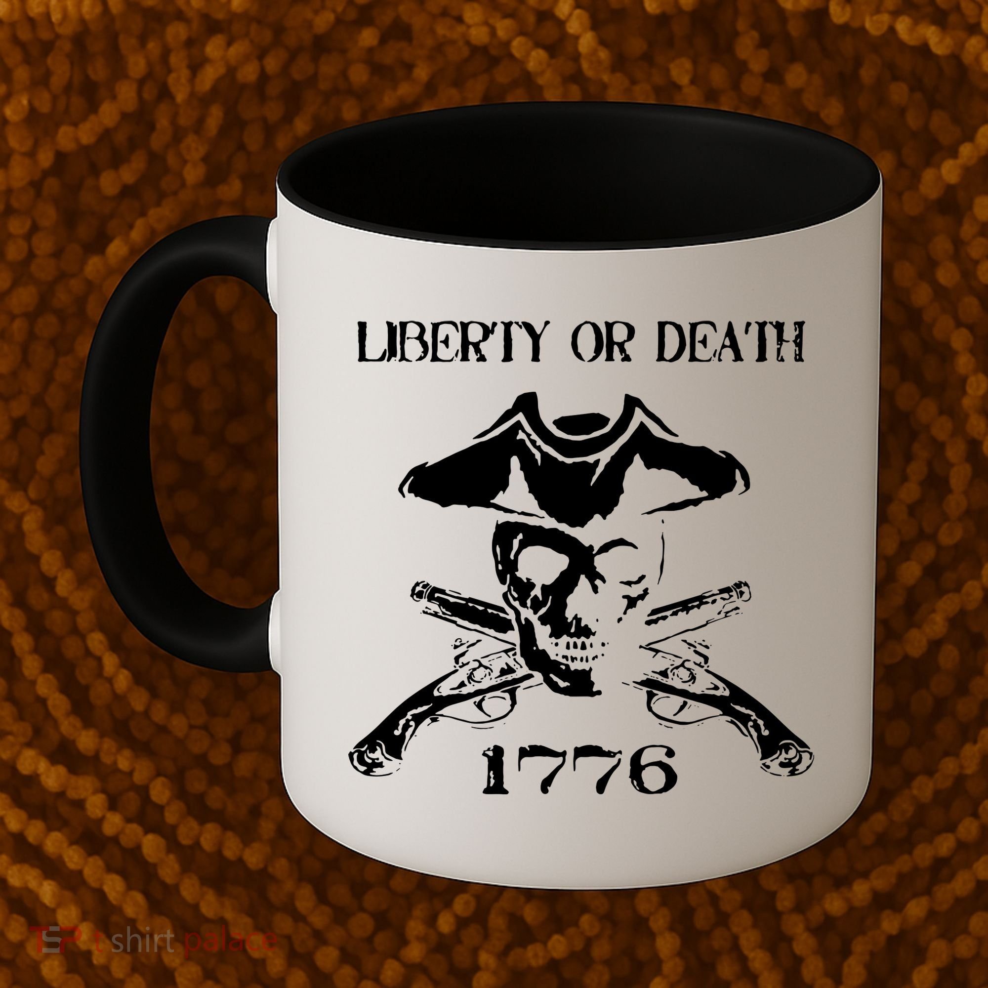 Revolutionary Skull Crossbones Flintlock Cool Coffee Mug