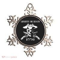 Revolutionary Skull Crossbones Flintlock Cool Ornament thumb 0