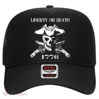 Revolutionary Skull Crossbones Flintlock Cool Hat thumb 0