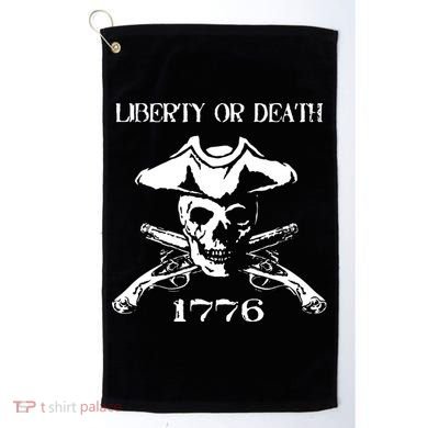 Revolutionary Skull Crossbones Flintlock Cool Golf Towel