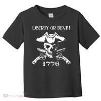 Revolutionary Skull Crossbones Flintlock Cool Toddler T-Shirt thumb 0