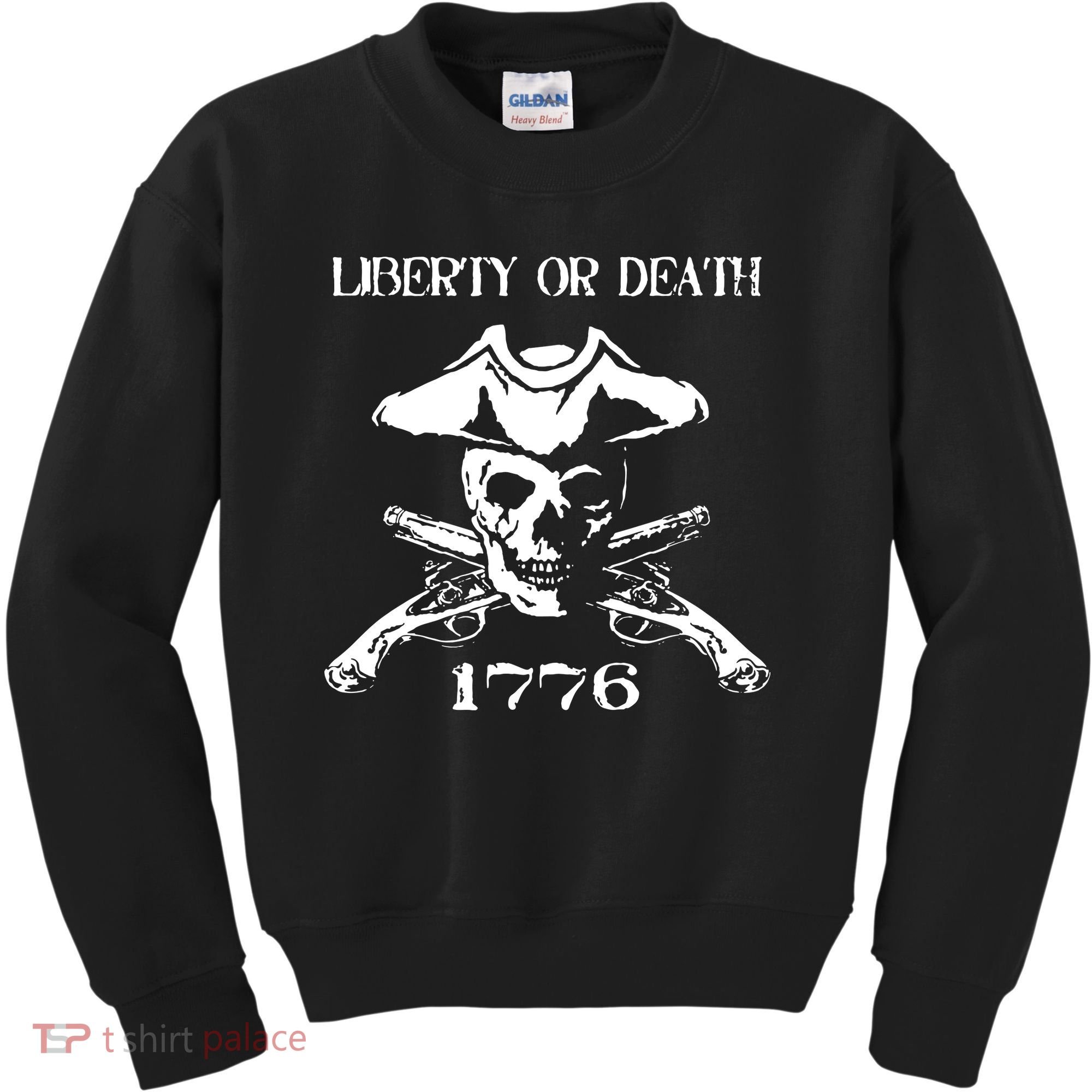 Revolutionary Skull Crossbones Flintlock Cool Kids Sweatshirt