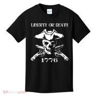 Revolutionary Skull Crossbones Flintlock Cool Kids T-Shirt thumb 0
