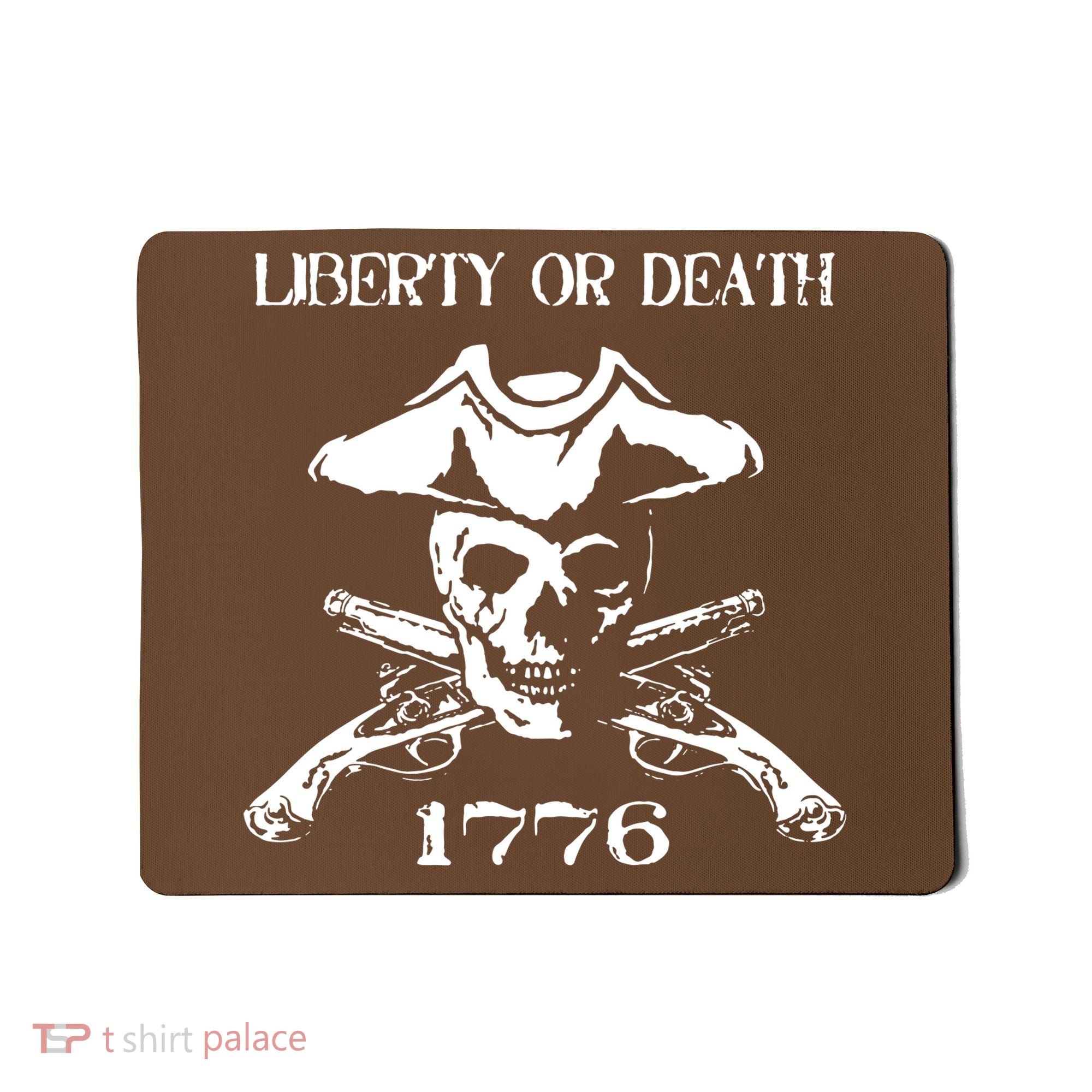 Revolutionary Skull Crossbones Flintlock Cool Mousepad