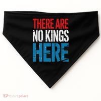 Resist Save Democracy Resistance No Kings Protest USA-Made Doggie Bandana thumb 0