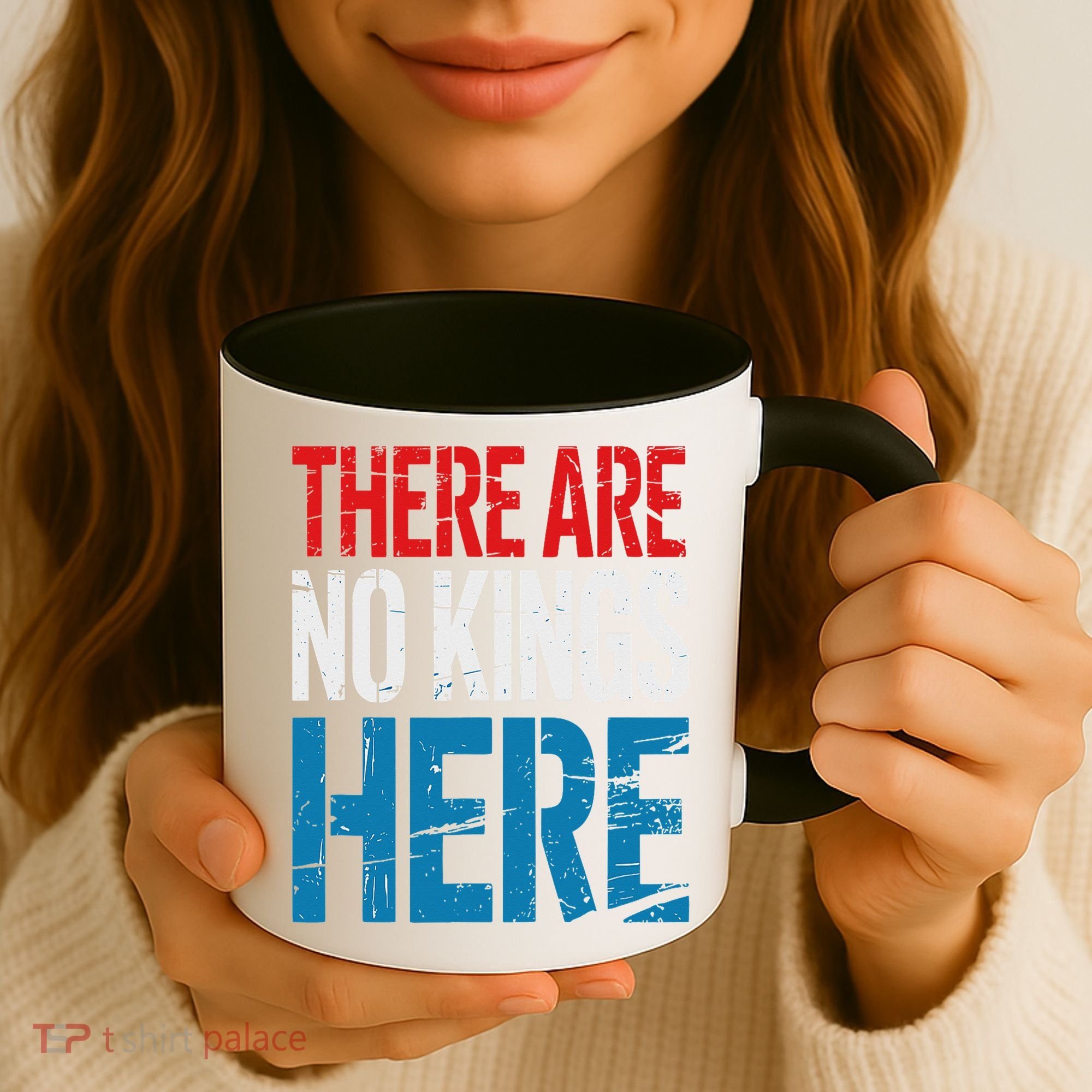Resist Save Democracy Resistance No Kings Protest Coffee Mug