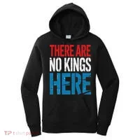 Resist Save Democracy Resistance No Kings Protest Women's Hoodie thumb 0