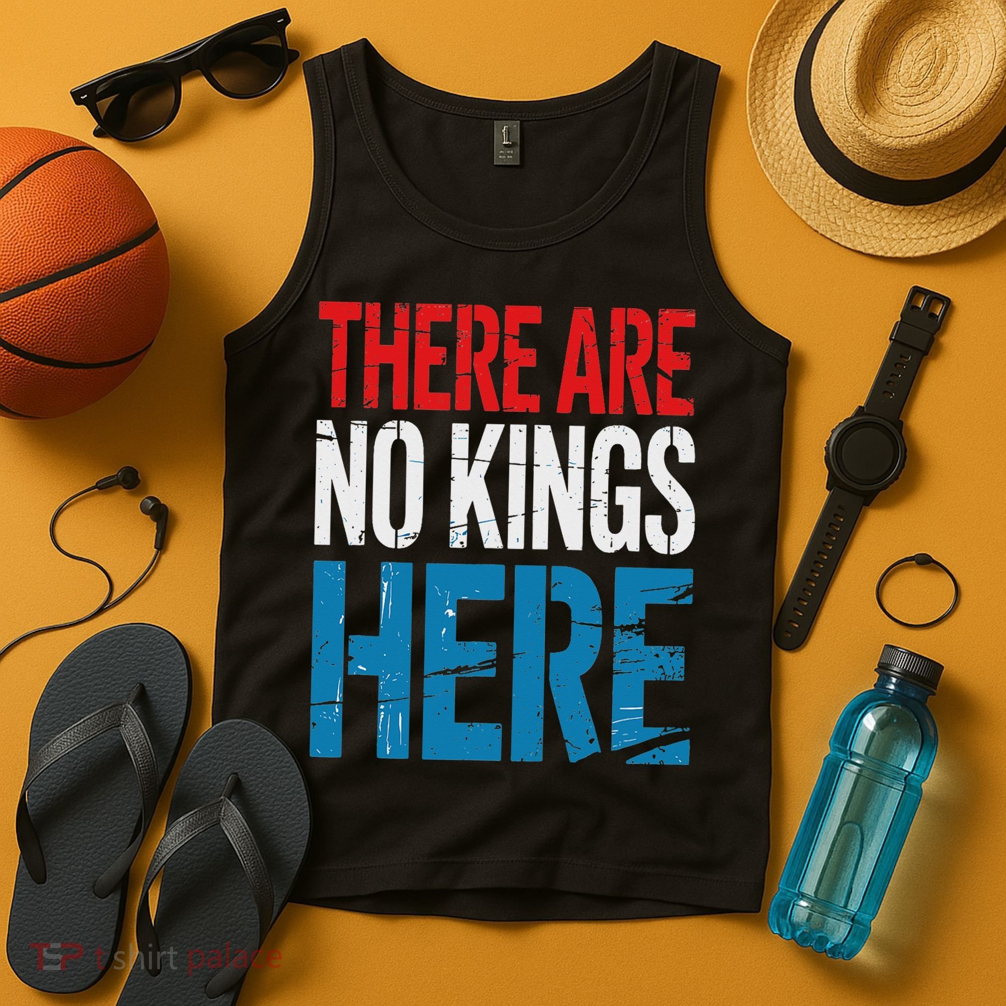 Resist Save Democracy Resistance No Kings Protest Tank Top