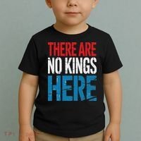Resist Save Democracy Resistance No Kings Protest Toddler T-Shirt thumb 2