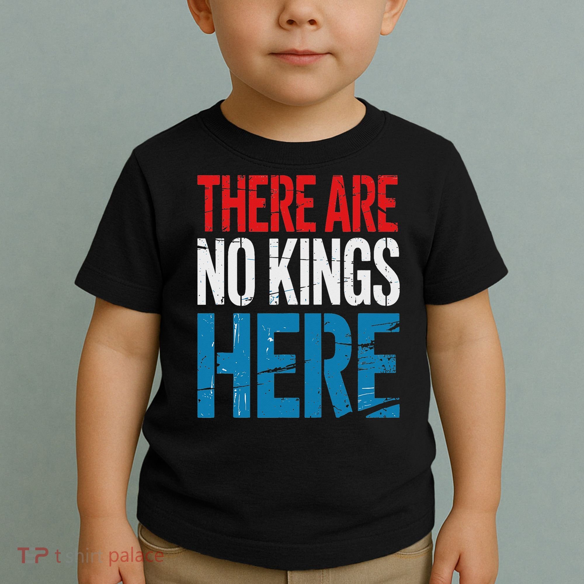 Resist Save Democracy Resistance No Kings Protest Toddler T-Shirt