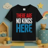 Resist Save Democracy Resistance No Kings Protest Toddler T-Shirt thumb 3
