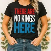 Resist Save Democracy Resistance No Kings Protest Women's T-Shirt thumb 2