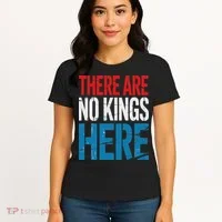 Resist Save Democracy Resistance No Kings Protest Women's T-Shirt thumb 4