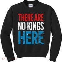 Resist Save Democracy Resistance No Kings Protest Kids Sweatshirt thumb 0