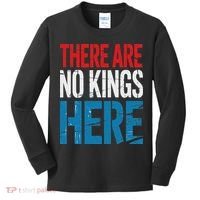 Resist Save Democracy Resistance No Kings Protest Kids Long Sleeve Shirt thumb 0