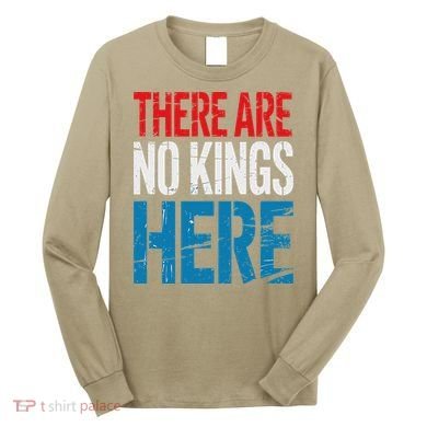 Resist Save Democracy Resistance No Kings Protest Long Sleeve Shirt