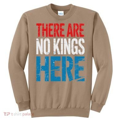 Resist Save Democracy Resistance No Kings Protest Sweatshirt