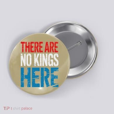 Resist Save Democracy Resistance No Kings Protest Button