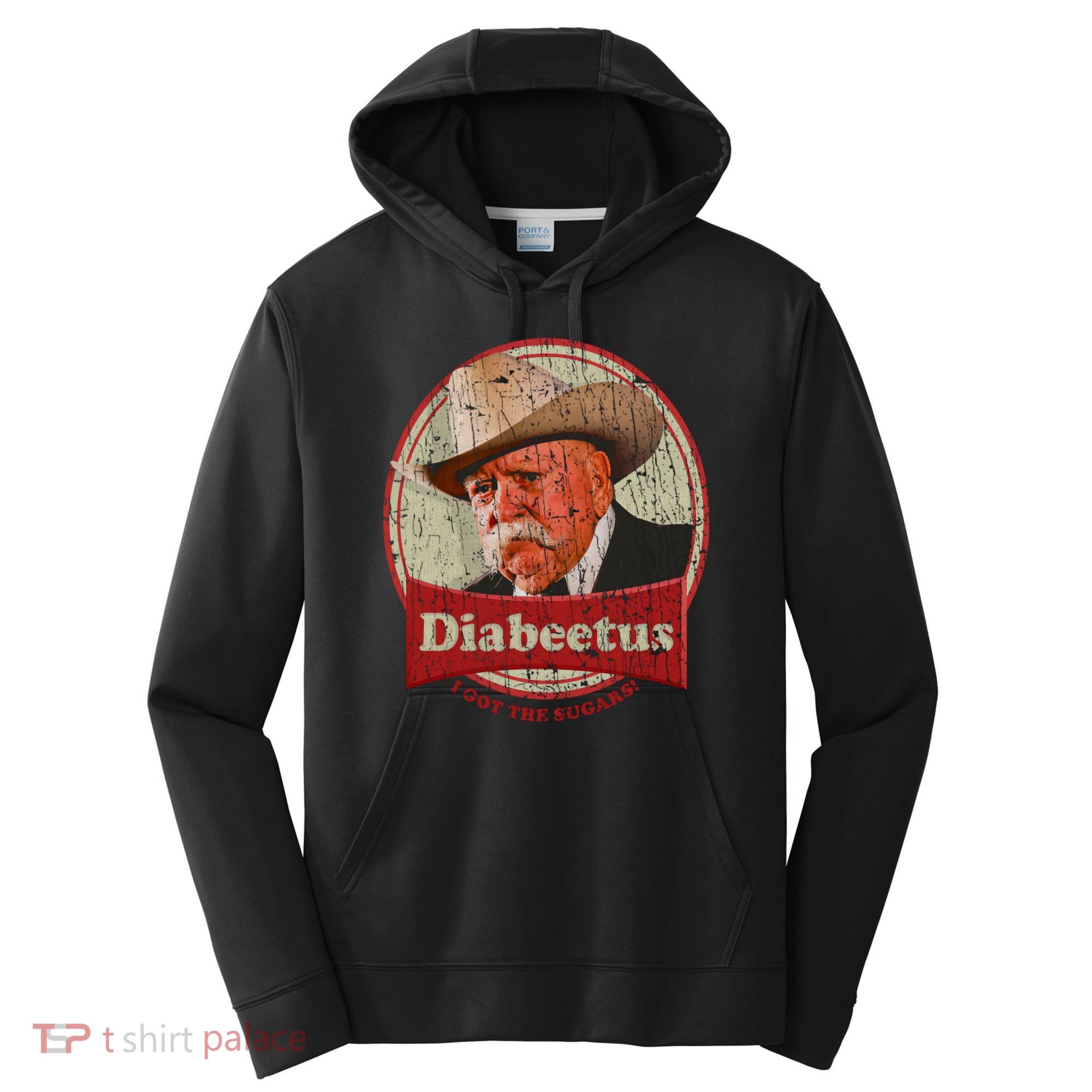 Retro Style Diabeetus I Got The Sugars Performance Fleece Hoodie