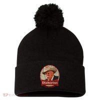Retro Style Diabeetus I Got The Sugars Pom Pom 12in Knit Beanie thumb 0