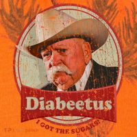 Retro Style Diabeetus I Got The Sugars Kati Licensed 12" Camo Cuffed Beanie thumb 2