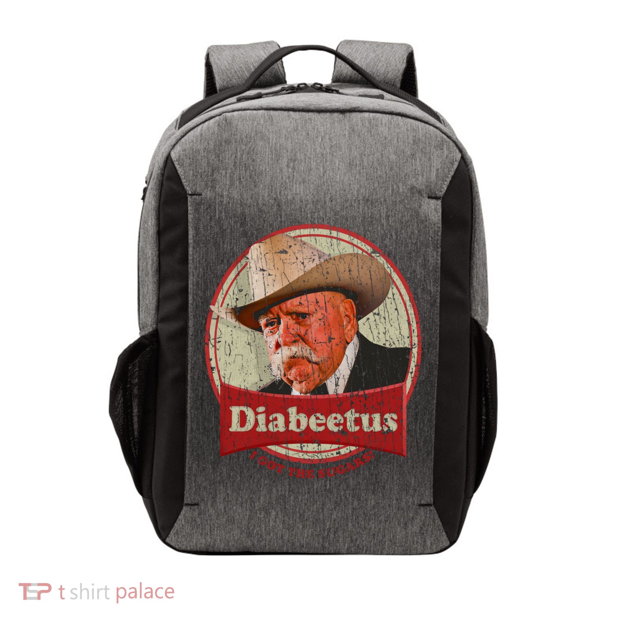Retro Style Diabeetus I Got The Sugars Vector Backpack