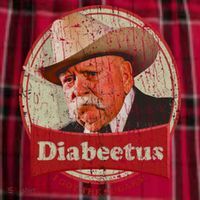 Retro Style Diabeetus I Got The Sugars Women's Flannel Plaid Pajama Pants thumb 2