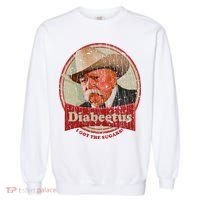 Retro Style Diabeetus I Got The Sugars Garment-Dyed Sweatshirt thumb 0