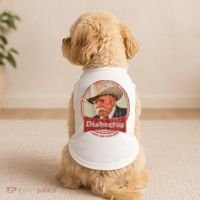 Retro Style Diabeetus I Got The Sugars Doggie Tank thumb 2